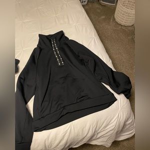 Women’s Nike 3/4 black zip up